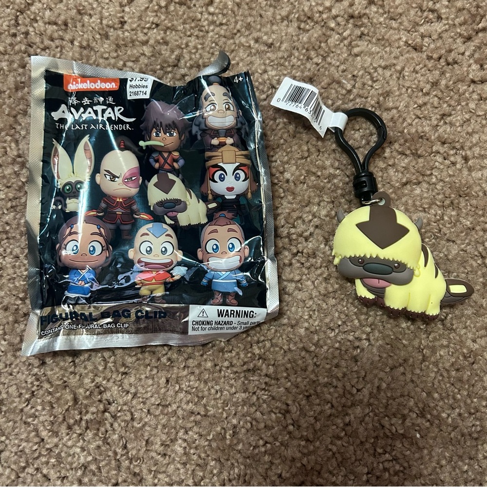 Avatar The Last Airbender Bag Clip Blind Bag - Series 1 - APPA